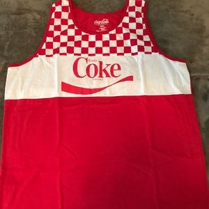 Mens Coca-Cola tank